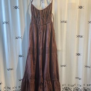 Taking Sides Free People Maxi Dress